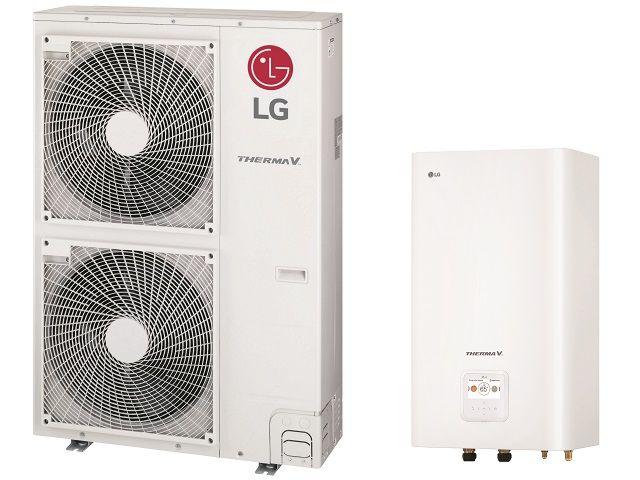 LG Wärmepumpe Therma V Hydrosplit Hydro Box, 16,0kW, 400V, R32 