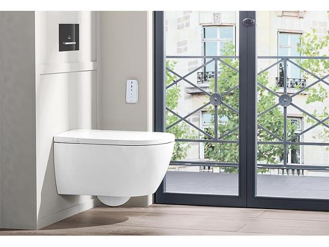 Dusch-WC Villeroy&Boch ViClean-I100 in einer schicken Stadtwohnung