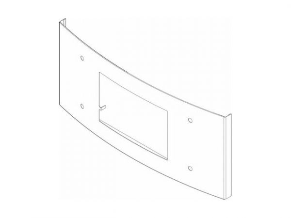 Buderus 87186458530 Vorderwand unten