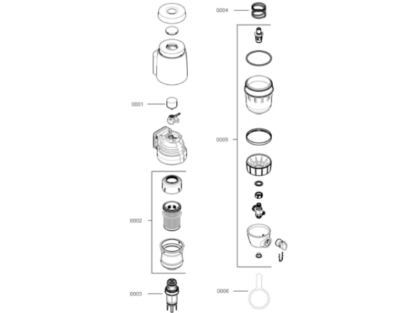 Hauswasserfilter DN25 DM 7315967