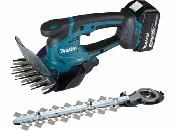 Akku-Grasschere MAKITA 18V DUM604RFX mit 1x 3,0 Ah Akku und Ladegerät