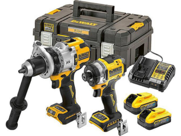 Akku-Set Dewalt DCK2200H2T-QW, 2-teilig, 18 V mit 2x 5,0 Ah Powerstack Akku und Ladegerät