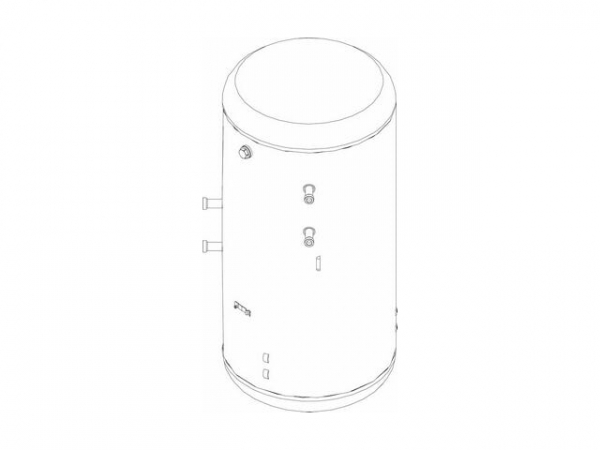 Buderus 8733703230 Solarspeicher 180 l