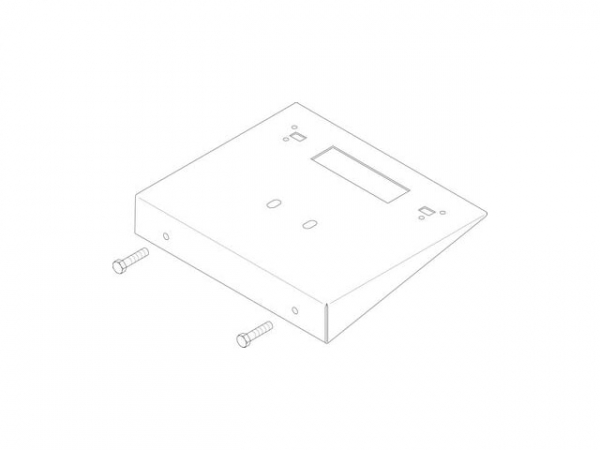 Buderus Halter Regelgerät 120-820kW RAL 7016 8738105328