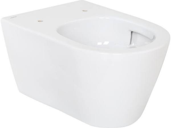 Wand-Tiefspül-WC Laufen Kartell spülrandlos, Silent Flush, weiß, BxHxT:370x285x545mm