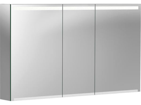 Spiegelschrank Geberit Option mit LED-Beleuchtung, 3 Türen, 1200x700x150mm