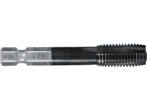 Gewindebohrer Fein, M16 x 2,0 mm, mit VARIO Bit-Schaft