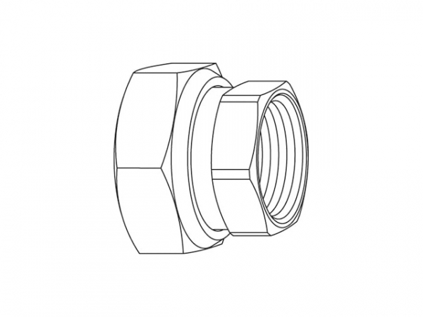 Buderus TA-Anschl.-Verschraubung 3/4"IG für Ventil DN20 7738332858