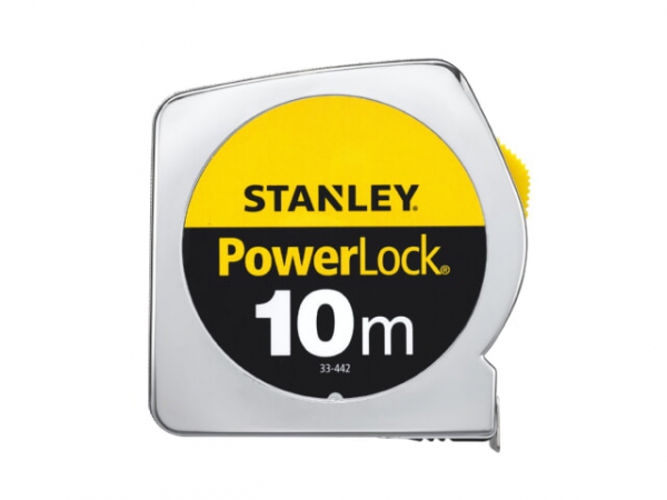 Stanley Bandmaß Powerlock Kunststoff 10m/25mm 1-33-442