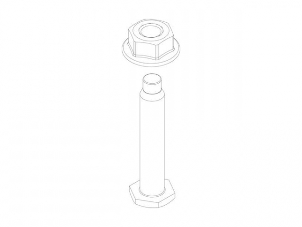 Buderus Mutter M6 & Schraube M6x30-5.8 8737709304