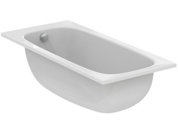 Körperform-Badewanne Ideal Standard i.life BxHxT: 1700x450x750 mm, Inhalt: 230 l, Acryl weiß