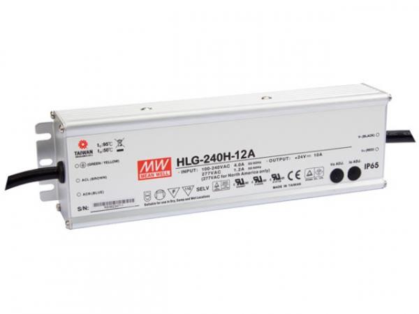 SCHALTNETZTEIL - 1 AUSGANG - 240 W - 12 V HLG-240H-12A