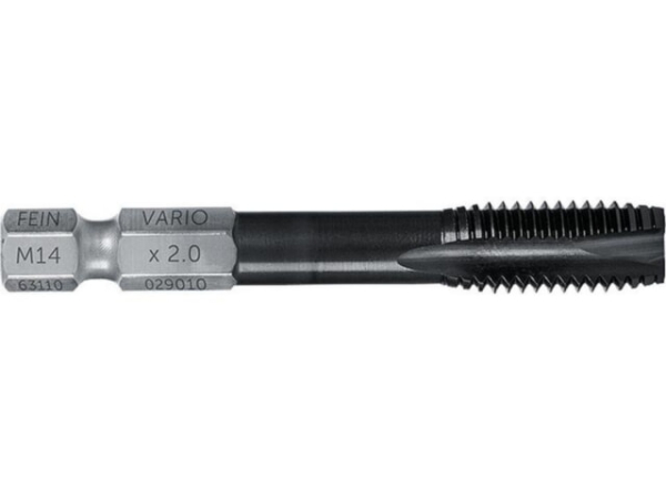 Gewindebohrer Fein, M14 x 2,0 mm, mit VARIO Bit-Schaft