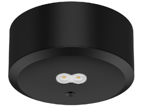 Schwarzes Gehäuse für LED-Sicherheitsleuchte EXITtop 3679-1 und 5098