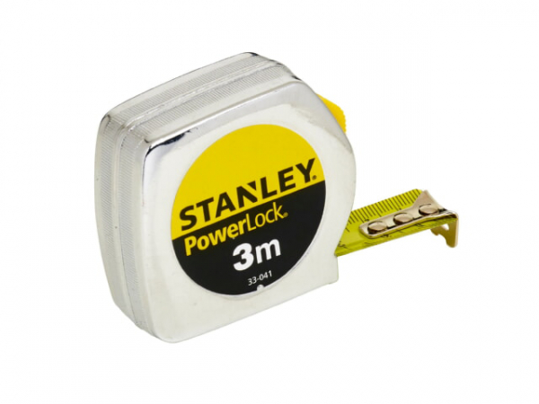 Stanley Bandmaß Powerlock Kunststoff 3m/19mm 1-33-041
