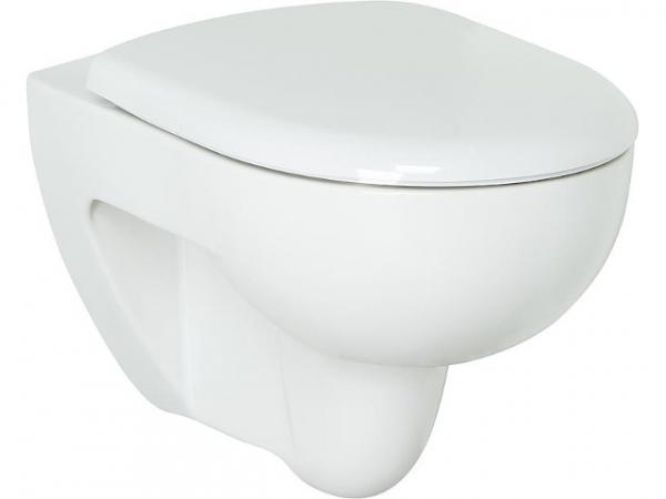 Renova WC-Sitz Wand- QuickRelease CombiPack Softclose, Tiefspül-WC, Geberit weiß, spülrandlos