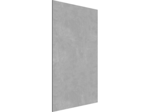 Duschrückwand Beton gespachtelt grey BxHxT 1000x2500x3 mm