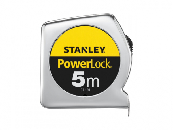Stanley Bandmaß Powerlock Kunststoff 5m/19mm 1-33-194