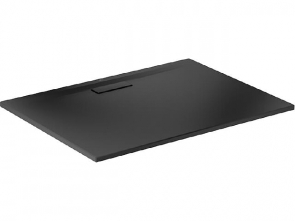 Duschwanne Ultra Flat Rechteck, schwarz, 1200x900x25mm, Schwarz