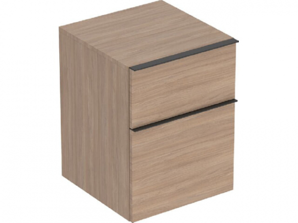 Seitenschrank Geberit iCon 450x600x476 mm, Eiche/Griff Lava