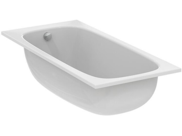 Körperform-Badewanne Ideal Standard i.life BxHxT: 1700x450x800 mm, Inhalt: 270 l, Acryl weiß