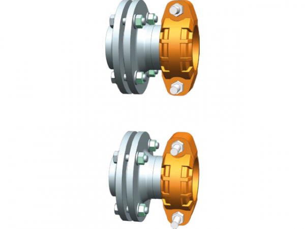 Buderus Flanschverbindung 2,5" Sammelrohre Victaulic auf DN65, PN6 7736701914