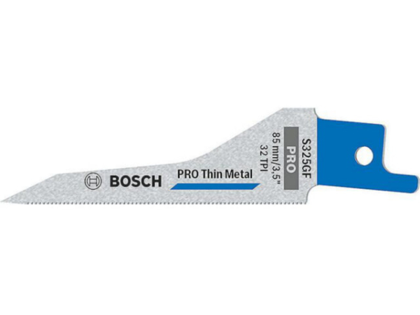 Säbelsägeblatt Bosch Pro S325GF, Zahnteilung 0,8 x 85 mm, VPE 5 Stück