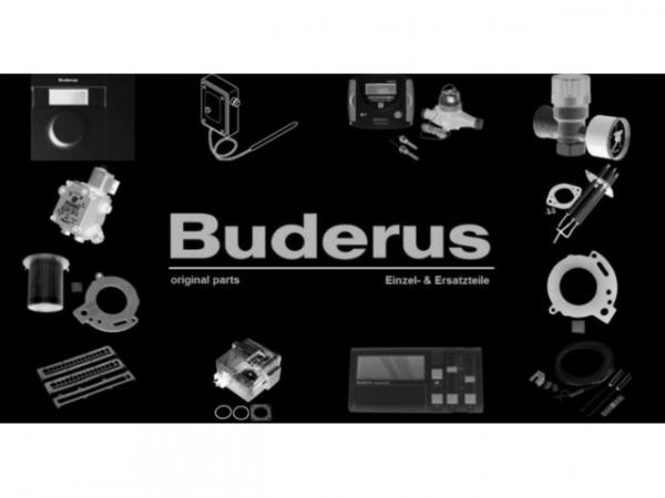 Buderus 63005893 Blende KS 0105R/0110R weiss