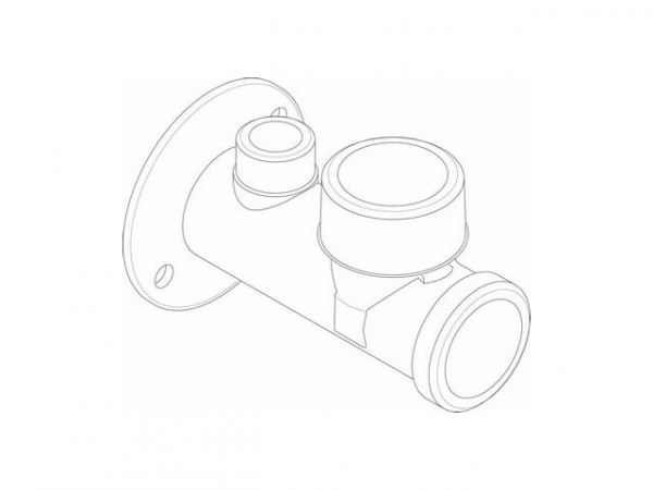 Buderus 8718595433 T-Stück G11/2 mit Muffe G3/4 VL everp