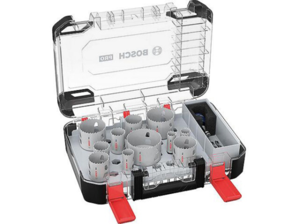 Lochsägen-Set BOSCH PRO PC Plus, 14-teilig, Ø 20/22/25/32/35/40/44/51/60/64/76