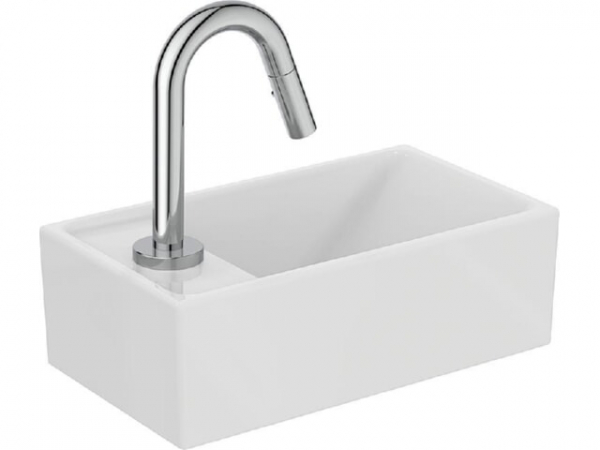 Ideal Standard Handwaschbecken-Paket Eurovit+Idealstream Ablage links