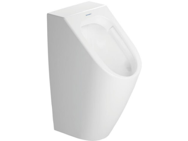 Urinal Duravit ME by Starck Zulauf von hinten Spülrandlos 300x585x350 mm