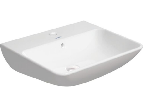 Waschtisch Duravit ME by Starck 550x180x440 mm, 1 Hahnloch m. Überlauf