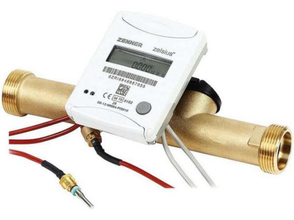 Funk-Kompaktwärmemengenzähler Ultraschall C5-IUF, M-BUS, 10,0m³/h, DN40(11/2')xDN50(2') AGx300mm, inkl. Eichgebühr