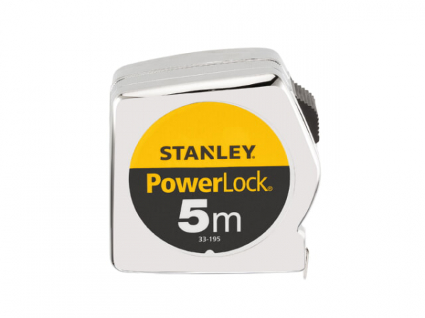 Stanley Bandmaß Powerlock Kunststoff 5m/25mm 0-33-195