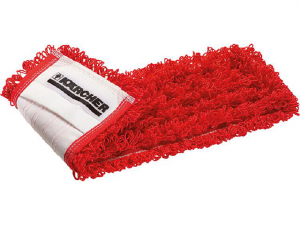 Wischmopp Farbe rot, Taschenfixierung