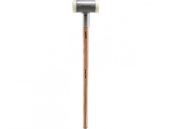 SUPERCRAFT-Vorschlaghammer, rückschlagfrei, mit Hickorystiel, Ø 100 mm / 7,05 kg, Nylon