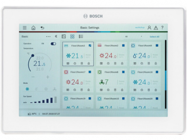 Typ ACC MT, bis 64 Inneneinheiten VRF-Zentralregler mit Touchscreen 7733701822