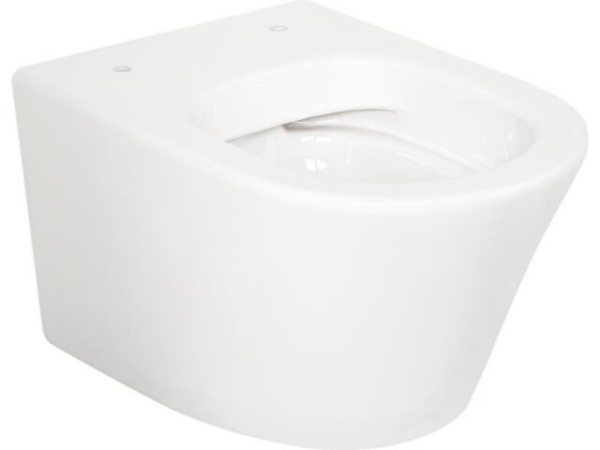 Wand-Tiefspül-WC Amur BxHxT: 360x350x530 mm Spülrandlos Keramik weiß