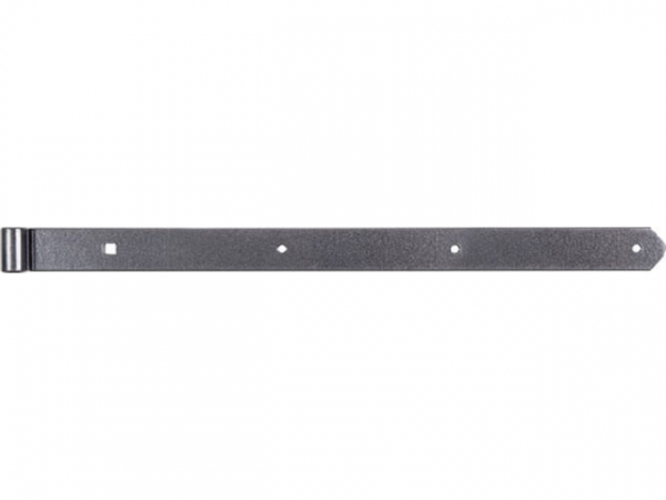 Ladenband DURAVIS 600 ? 13 mm, gerade, Abschluss abgerundet, Material: Stahl, blau verzinkt, Oberfläche: schwarz-diamant