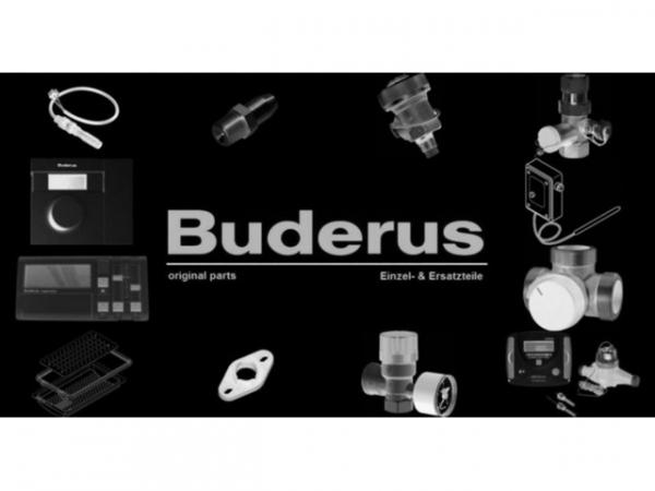 Buderus 63024024 Geräteschild S135 everp