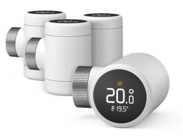 Panasonic tado° Smartes Heizkörper-Thermostat X, Quattro Pack