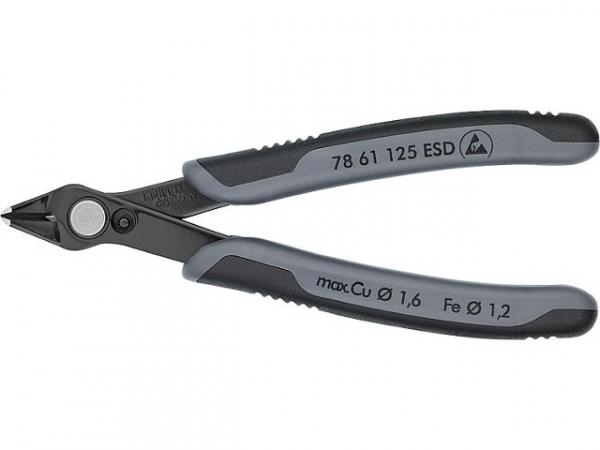 Electronic Super-Knips ESD Spezial-Werkzeugstahl brüniert 64HRC Länge 125mm