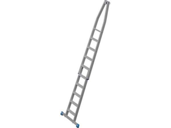 Stufen-Steck-Anlegeleiter, 2-teilig, Arbeitshöhe 4,35m