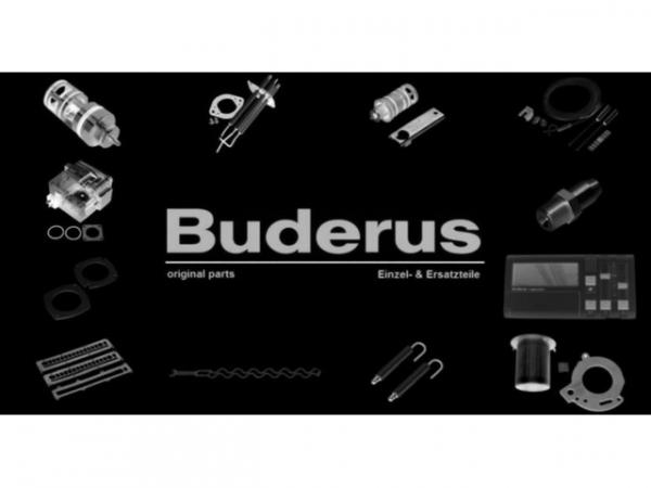 Buderus 7101050 Anschlussrohr VS/RS D18 HT75 seitl