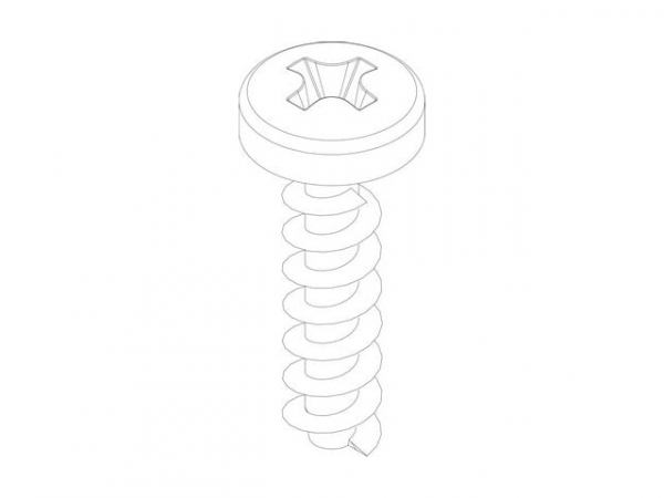 Buderus Schraube 4x15 (10x) 87377001030