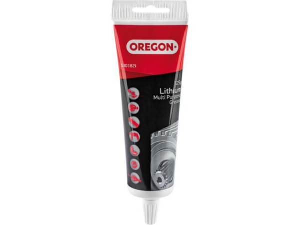 Oregon Lithium Mehrzweckfett 125ml Tube, korrosionsbeständig, wasserfest, für Elektromotoren 530182I