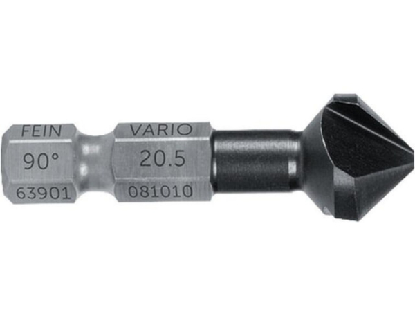 Kegelsenker Fein, 20,5 mm (M10), 90°, mit VARIO Bit-Schaft