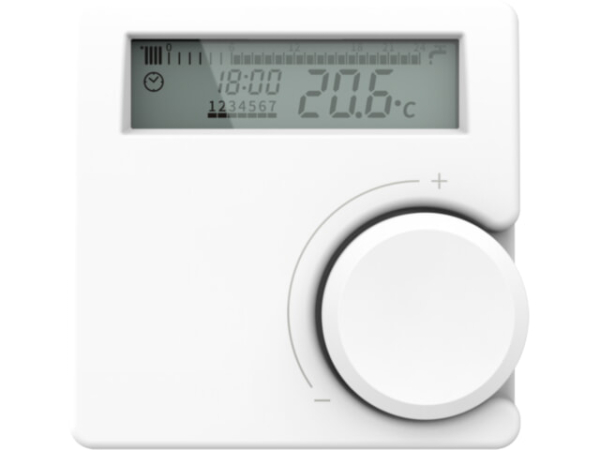 Stuhl Raumthermostat Typ SRT-R 611 H/A - für Heiz- und Absenkanwendungen, Batteriebetrieb, 1 A Schaltleistung