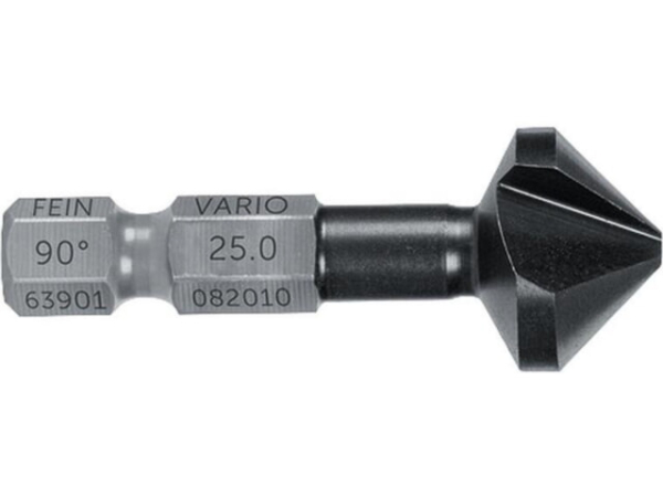 Kegelsenker Fein, 25,0 mm (M12), 90°, mit VARIO Bit-Schaft